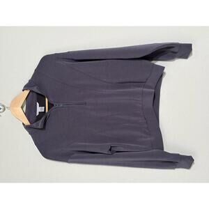 Victoria’s Secret 1/2 Zip Normcore Pullover Cropped Athleisure Lounge Top M